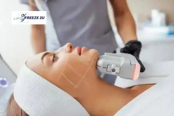 image of HIFU Weston Super Mare treatment in progress.