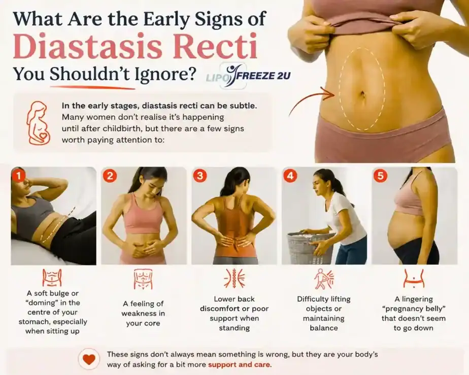 What Are the Early Signs of Diastasis Recti You Shouldn’t Ignore Weston Super Mare?