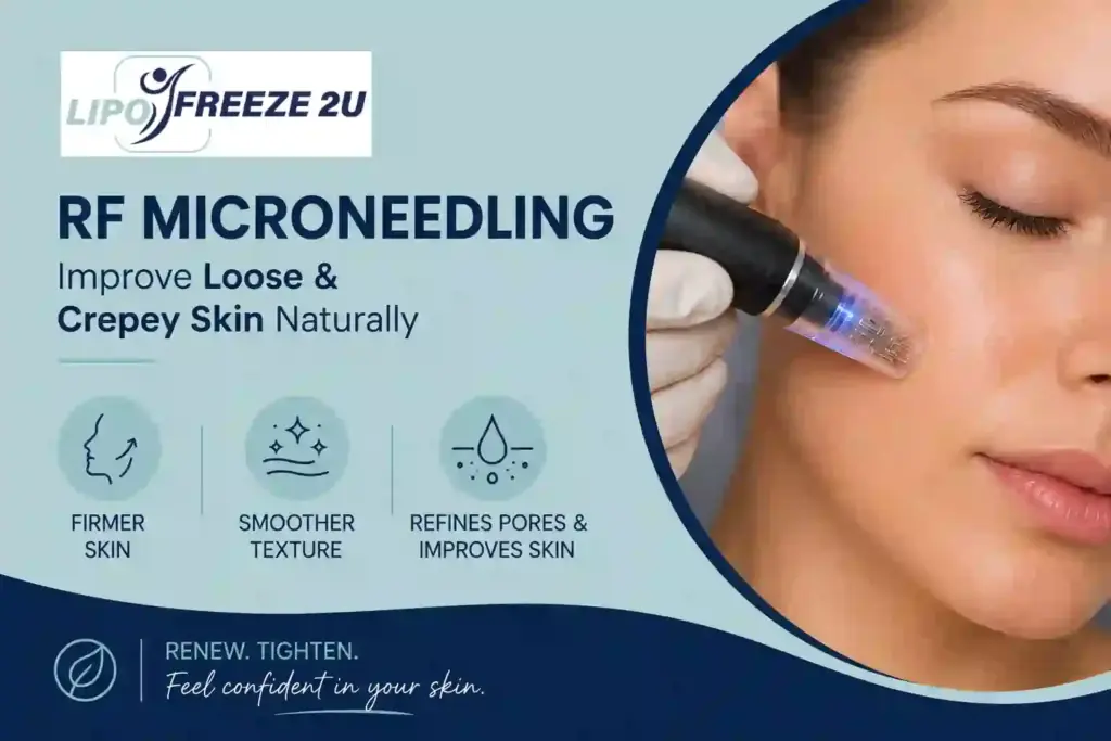 Can RF Microneedling Help Improve Loose and Crepey Skin Weston Super Mare?